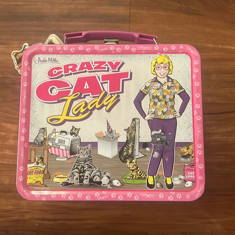 Archie McPhee Metal lunchbox